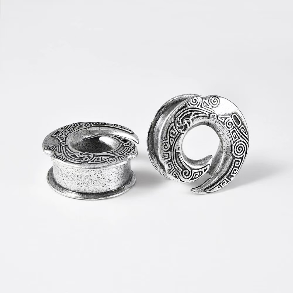 Body Jewelry Hangers - Pesos de Orelha Espiral Vintage, 1