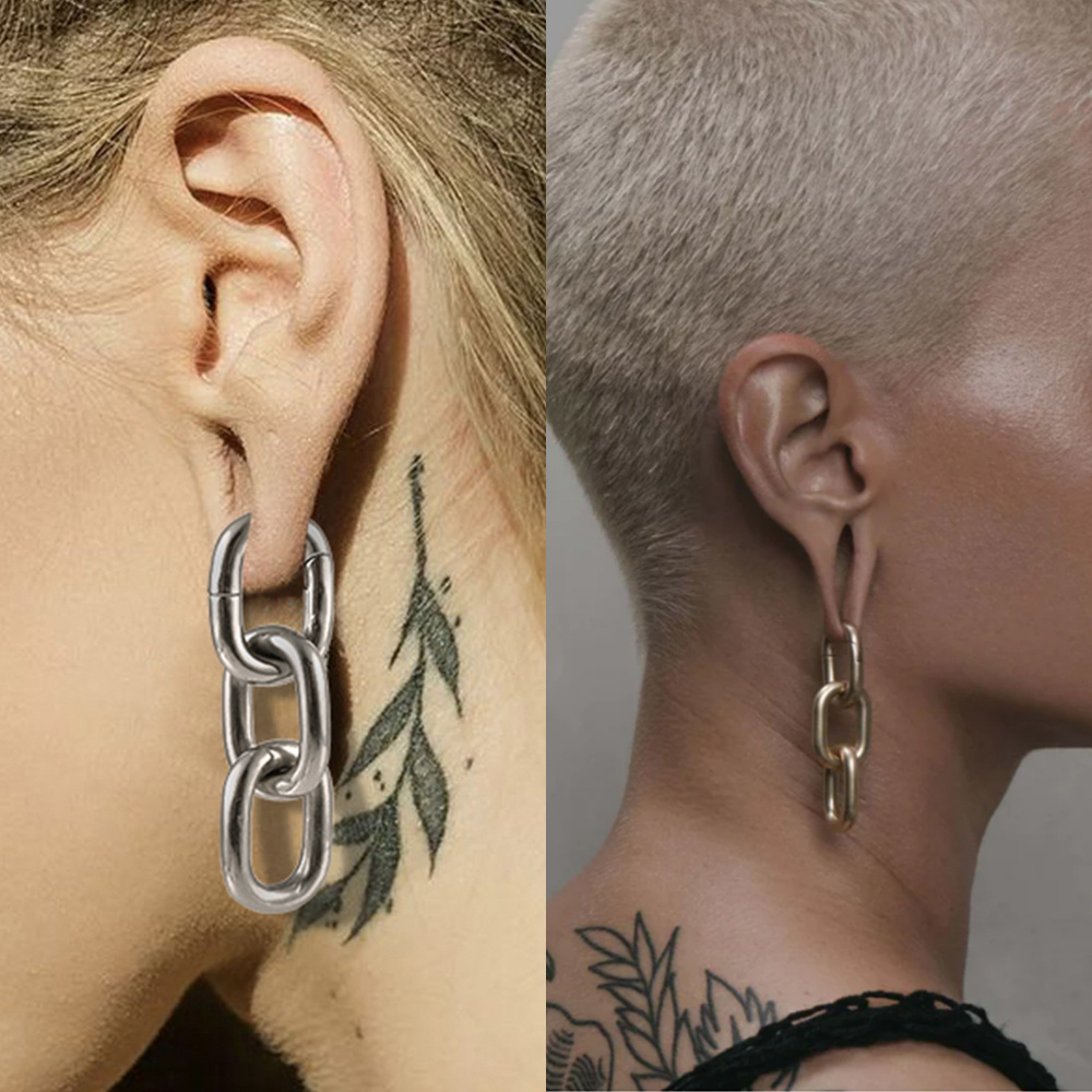 Vankula 2 peças de aço inoxidá - Body Jewelry Hangers avaliação e preço