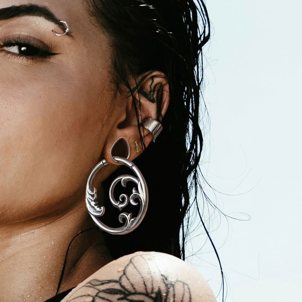 Twolobes 2 peças de aço inoxid - Body Jewelry Hangers avaliação e preço