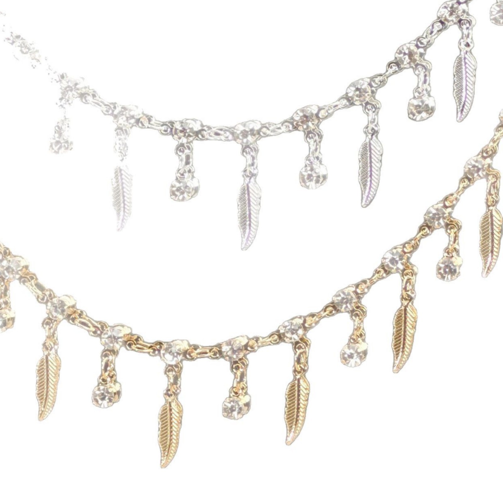 0.5/1/2 metros kc cor dourada  - Body Jewelry Diamond avaliação e preço