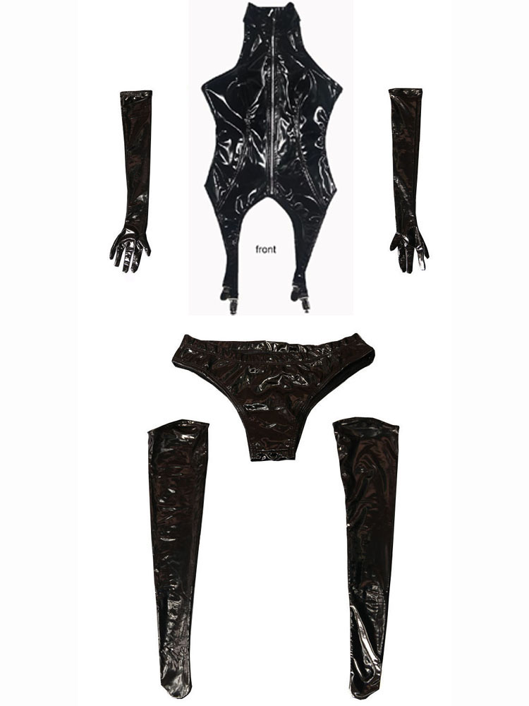 Wet Look PVC Catsuit, brilhant - Body Jewelry Waterproof avaliação e preço