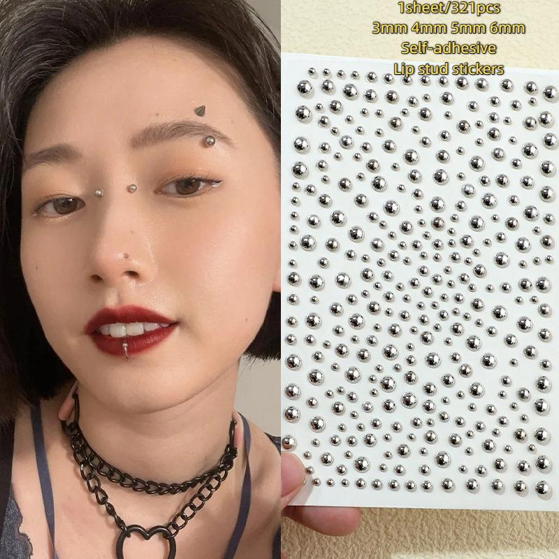 321 pçs não piercing lábio stu - Body Jewelry Waterproof avaliação e preço