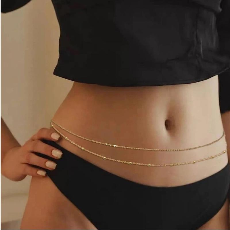 Corrente de cintura para mulhe - Body Jewelry Waterproof avaliação e preço