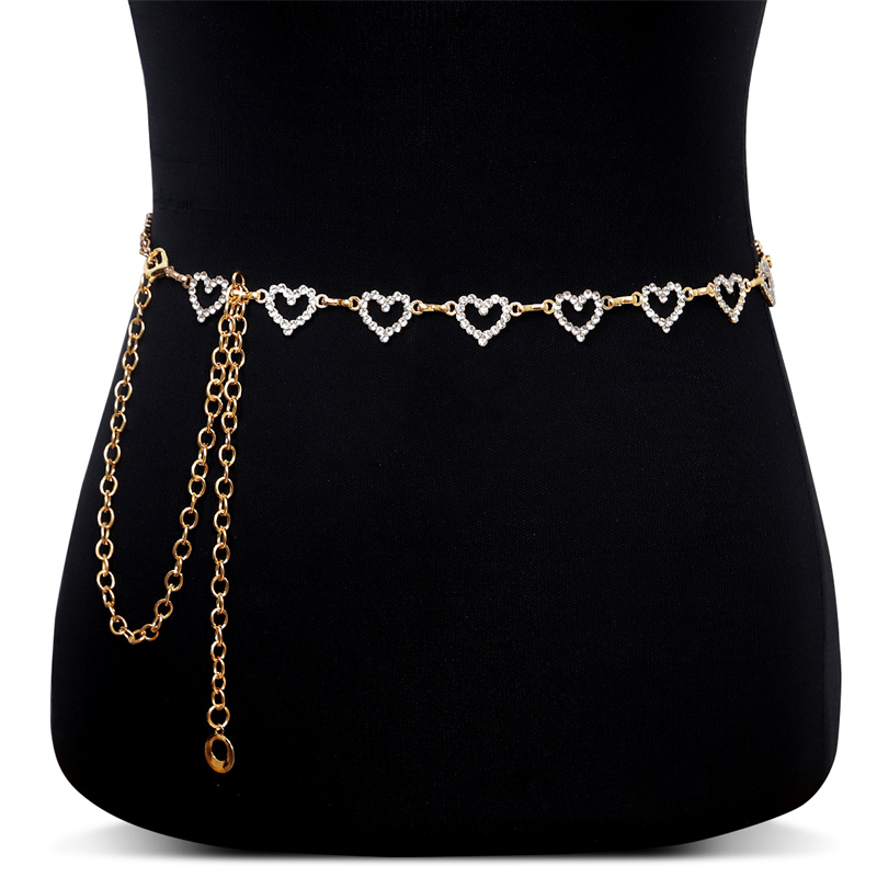 Cinto de Cintura Feminino com  - Body Jewelry Rhinestone avaliação e preço