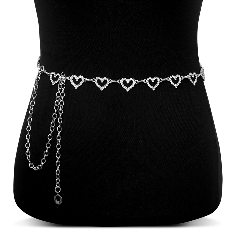 Cinto de Cintura Feminino com  - Body Jewelry Rhinestone avaliação e preço