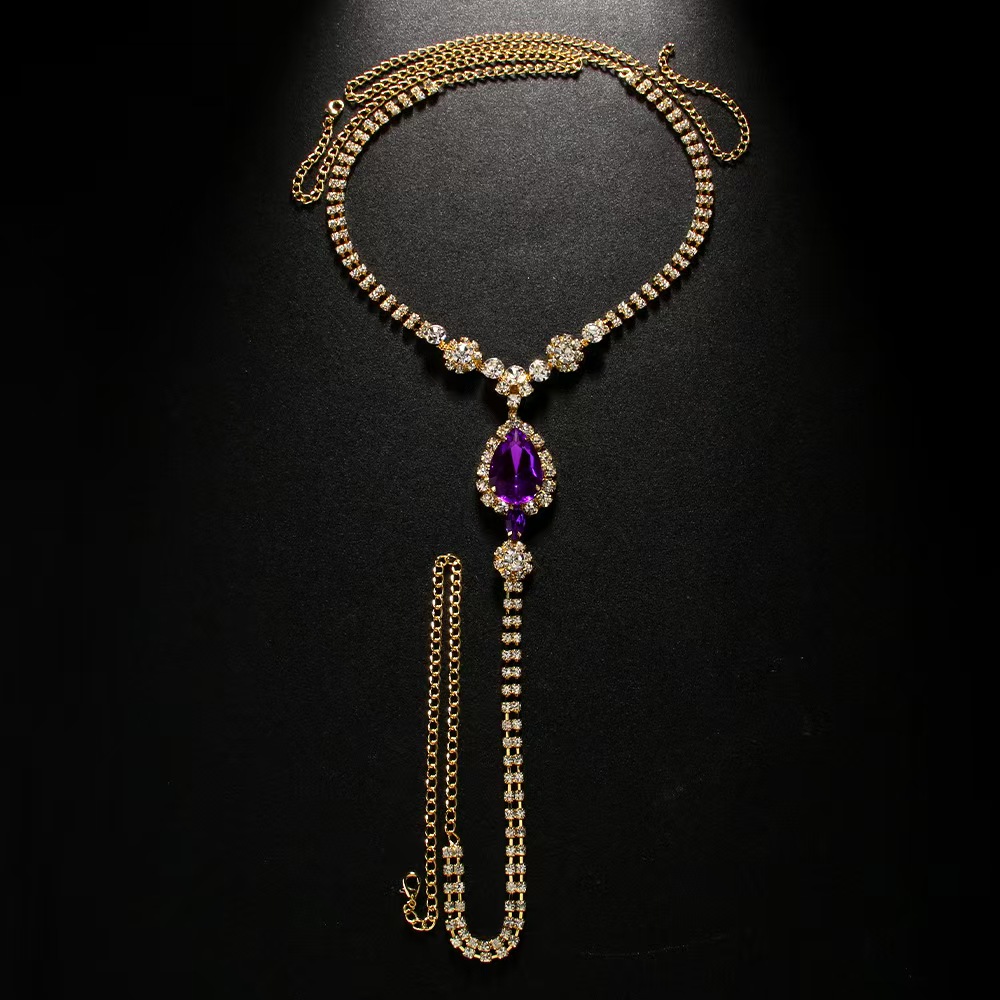 Corrente de roupa íntima de go - Body Jewelry Diamond avaliação e preço