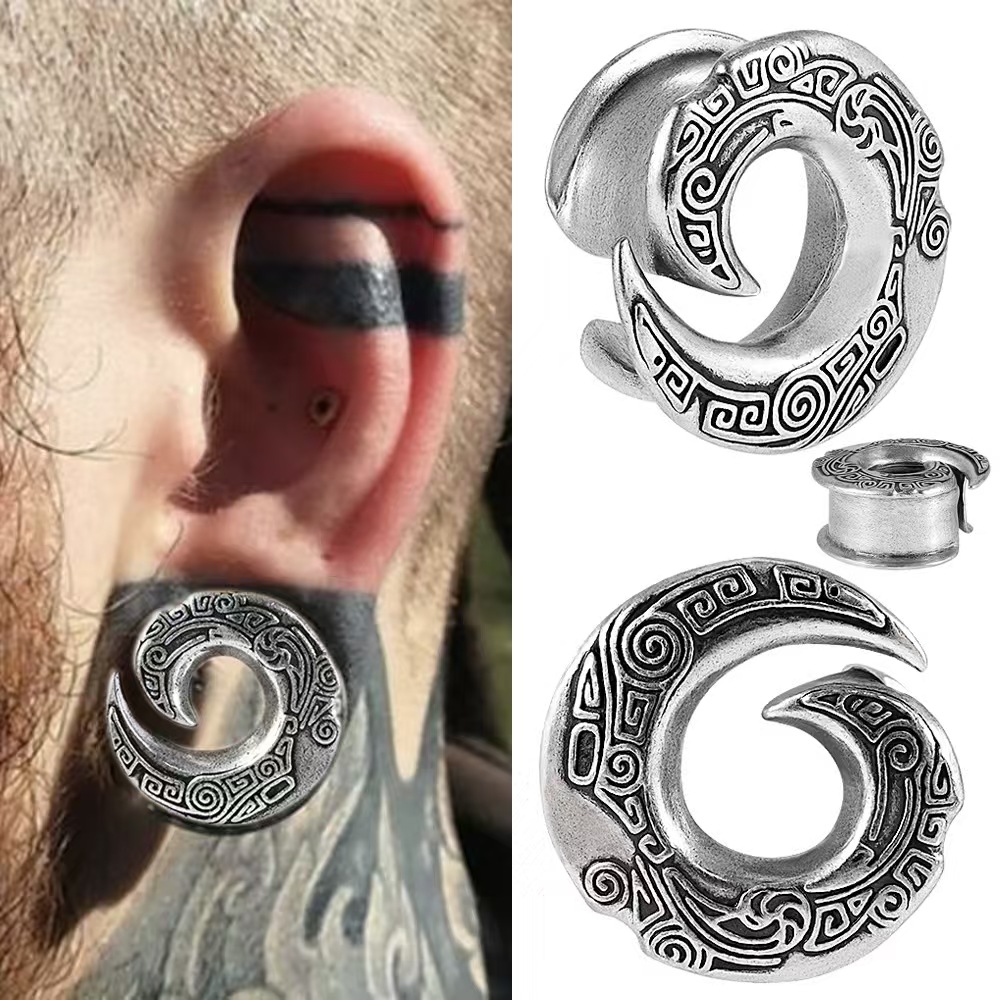 Pesos de Orelha Espiral Vintag - Body Jewelry Hangers avaliação e preço