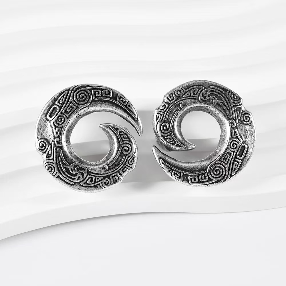 Pesos de Orelha Espiral Vintag - Body Jewelry Hangers avaliação e preço