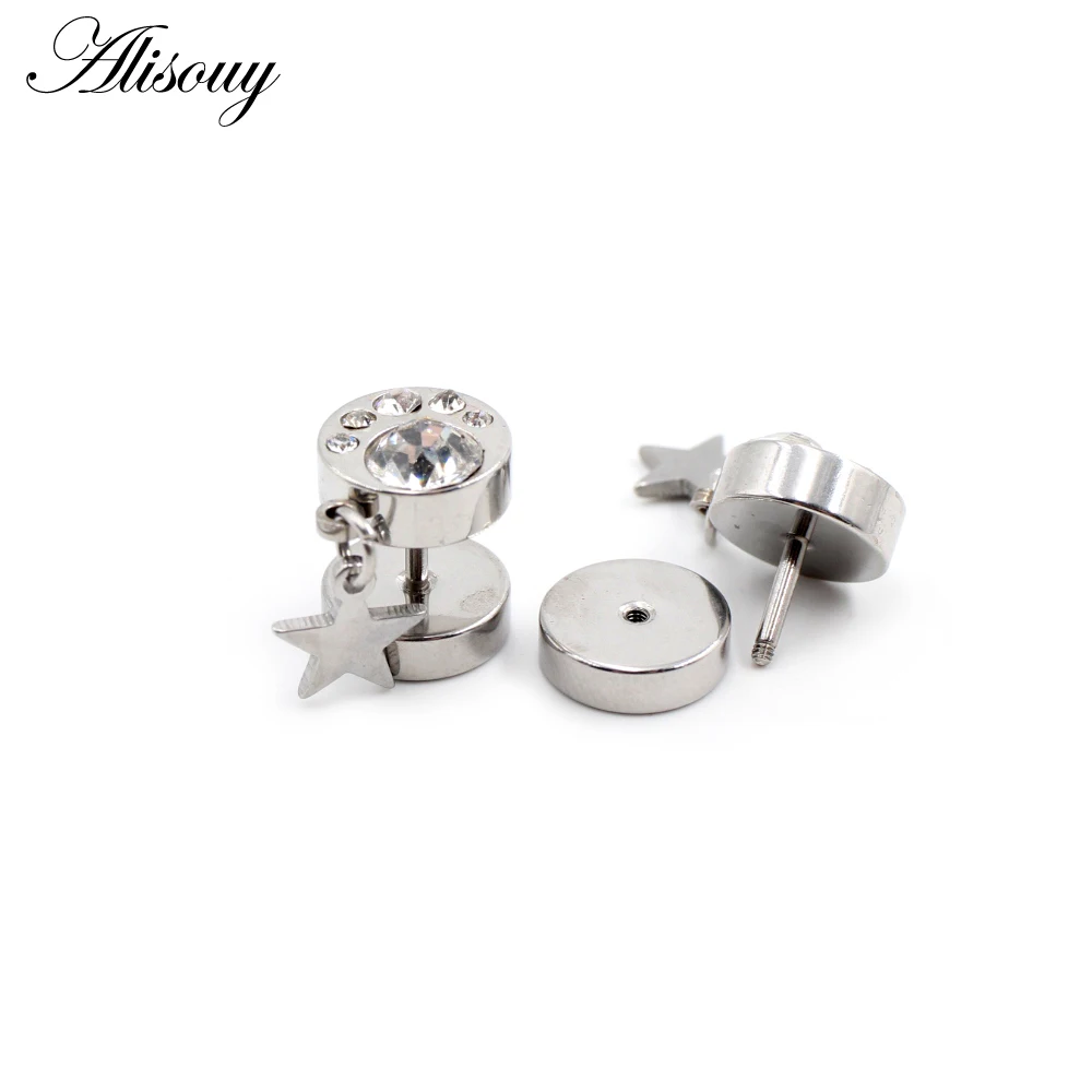 Alisouy 2 peças de aço inoxidá - Body Jewelry Hangers avaliação e preço