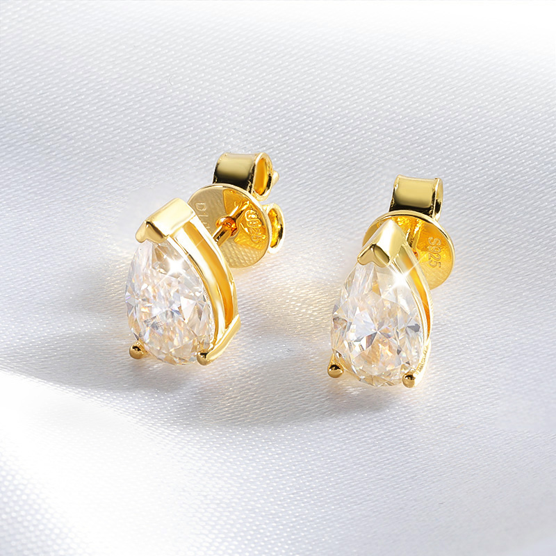 Smyoue 1ct 2ct 4ct pêra corte  - Body Jewelry Diamond avaliação e preço